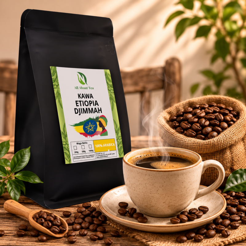 Kawa Naturalna Etiopia Djimmah - obrazek 4