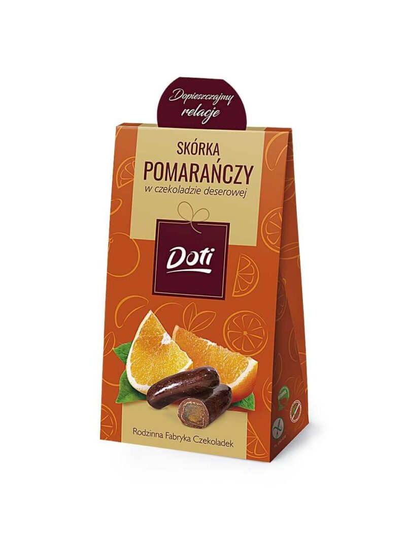 Skórka pomarańczowa w czekoladzie 50g