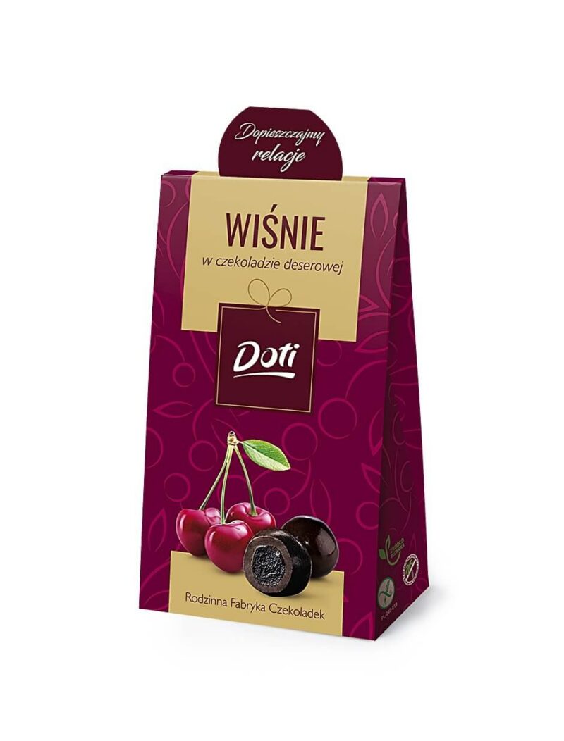 Wiśnie w czekoladzie deserowej 50g