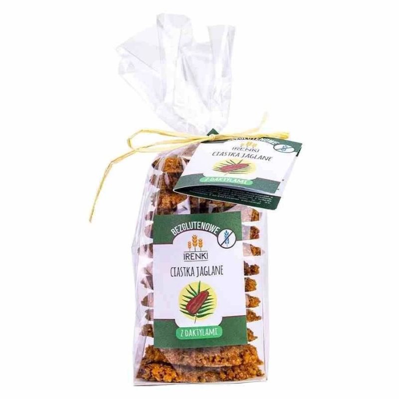 Ciastka jaglane z daktylami 175g
