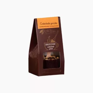 Chocostick z gorzkiej czekolady 70,4% z nutą pomarańczy i piernika 60g