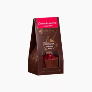 Chocostick z czekolady mlecznej 35,5% z nutą truskawek 60
