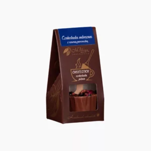 Chocostick z czekolady mlecznej 35,5 % z nutą czarnej porzeczki 60g
