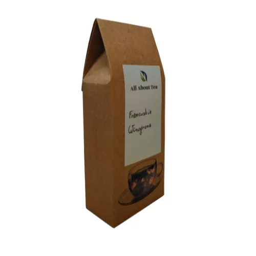 Herbata w kartoniku z okienkiem czarna smakowa 50g