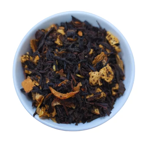 Herbata czarna rozgrzewająca z jabłkiem i cynamonem Tarta del Noel - obrazek 2