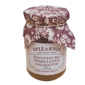 Konfitura morelowe amaretto 200g