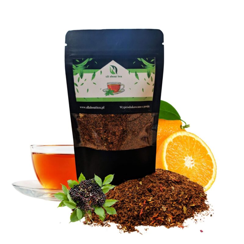 Rooibos z pomarańczą pomarańczowy Bomba Witaminowa