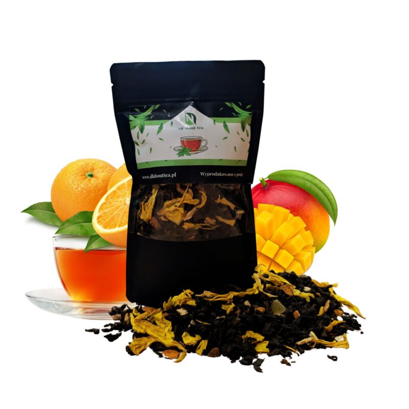 Herbata czerwona Pu erh Mango Domingo