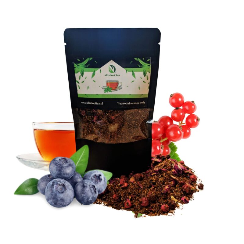 Rooibos jagodowo- porzeczkowy Wichrowe Wzgórza