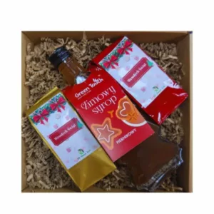 Zestaw dwóch herbat świątecznych, syrop