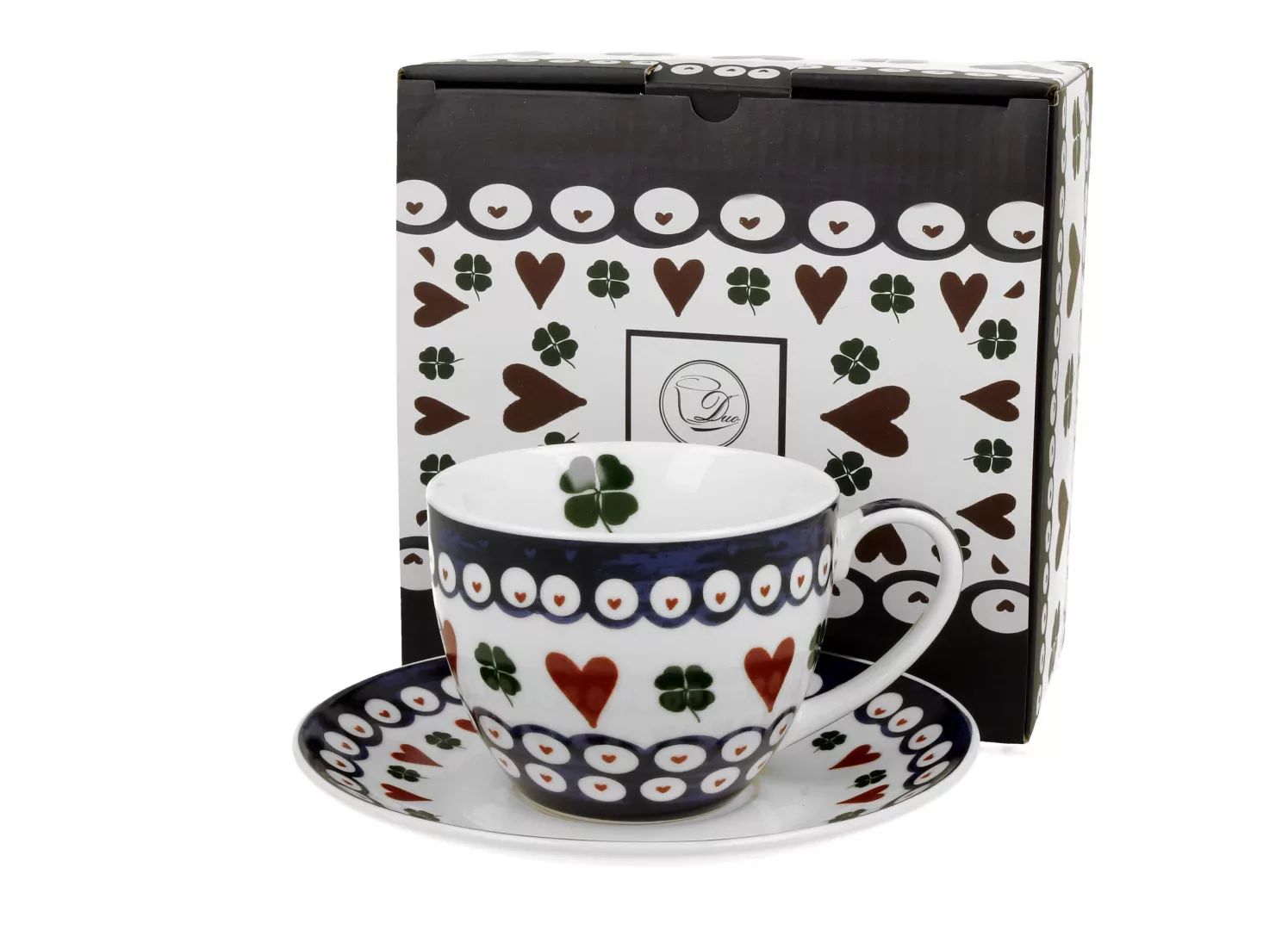 Filiżanka ze spodkiem INDIGO 3