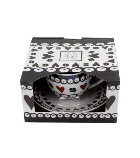 Filiżanka ze spodkiem INDIGO 3 - obrazek 3