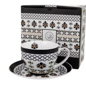 Filiżanka ze spodkiem INDIGO 4