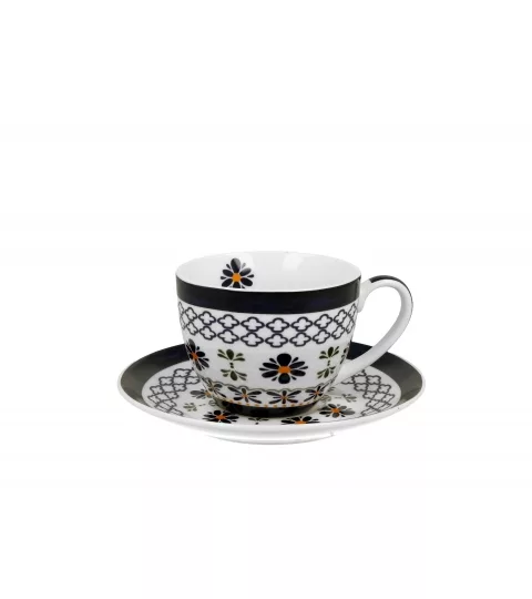 Filiżanka ze spodkiem INDIGO 4 - obrazek 3