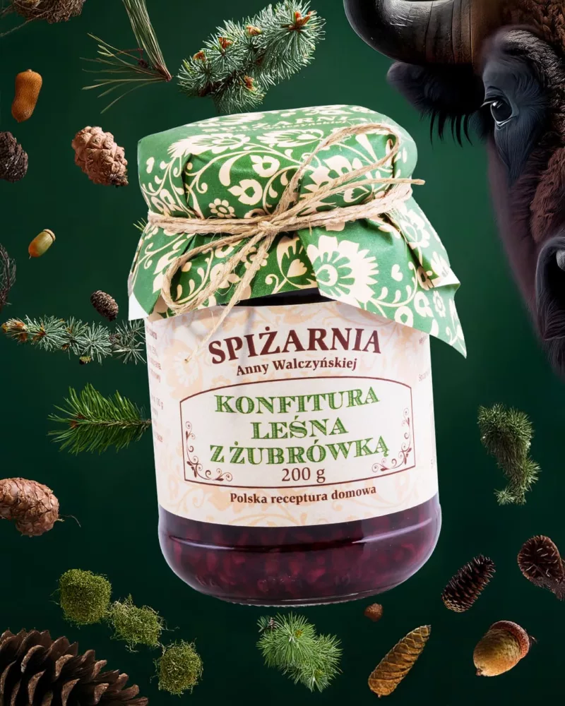 Konfitura Leśna z Żubrówką 200g