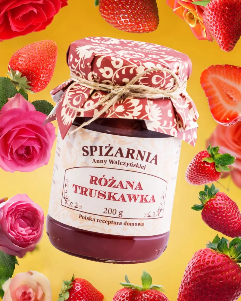 Różana truskawka 200g
