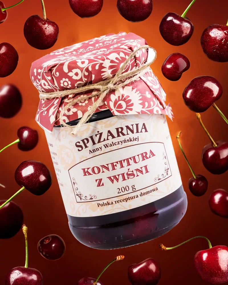 Konfitura z wiśni z kardamonem 200g