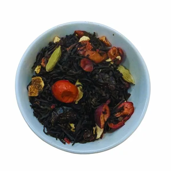 Zestaw prezentowy na święta herbata, czekolada, syrop - obrazek 2