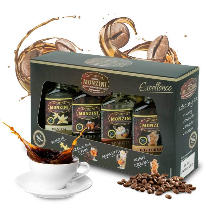 Zestaw syropów do kawy 4x 50 ml