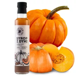 Syrop dyniowy american pumpkin naturalny, aż 32% dyni z przyprawami 250 ml