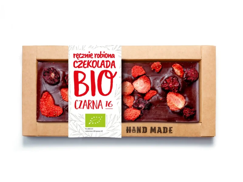 Czekolada Deserowa BIO truskawka i jeżyna