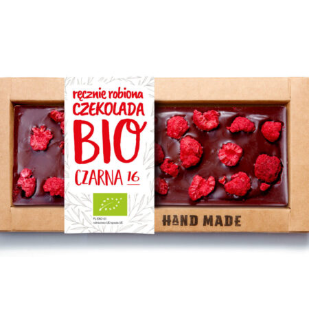 Czekolada Czarna BIO malina