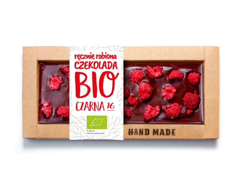Czekolada Czarna BIO malina
