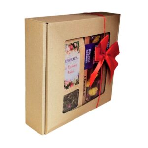 Zestaw prezentowy dla babci herbata, czekolada Na Dzień Babci