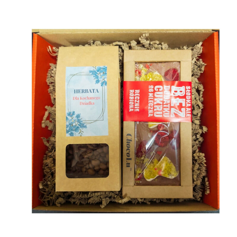 Zestaw prezentowy dla dziadka kawa i czekolada Dzień Dziadka - obrazek 3