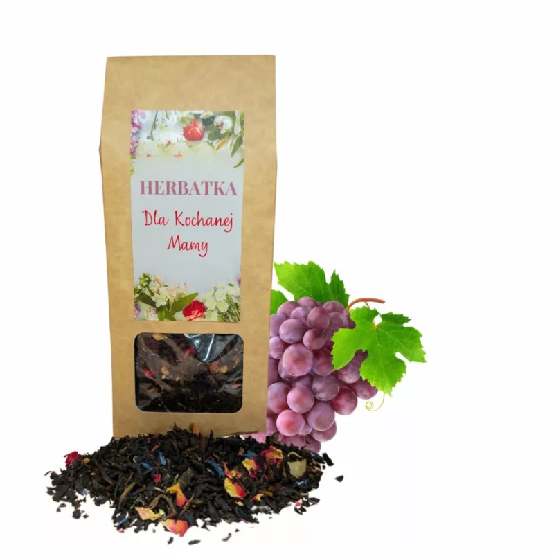 Herbata na Dzień Matki w eko pudełku 50g Rajski Ogród