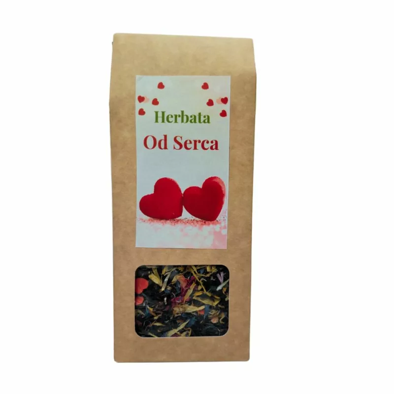 Herbata na Dzień Matki w eko pudełku 50g Od Serca