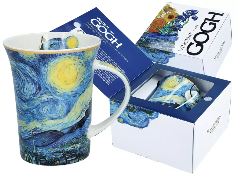 Kubek - V. van Gogh, Gwiaździsta noc - obrazek 2