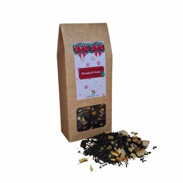 Herbata czarna świąteczna Świąteczne Ciastko w pudełku na prezent 50g