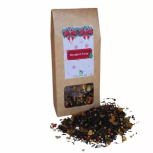 Herbata czarna świąteczna Pomarańczowe Ciasteczko w pudełku na prezent 50g