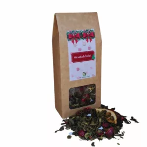 Herbata zielona świąteczna Christmas Gift w pudełku na prezent 50g