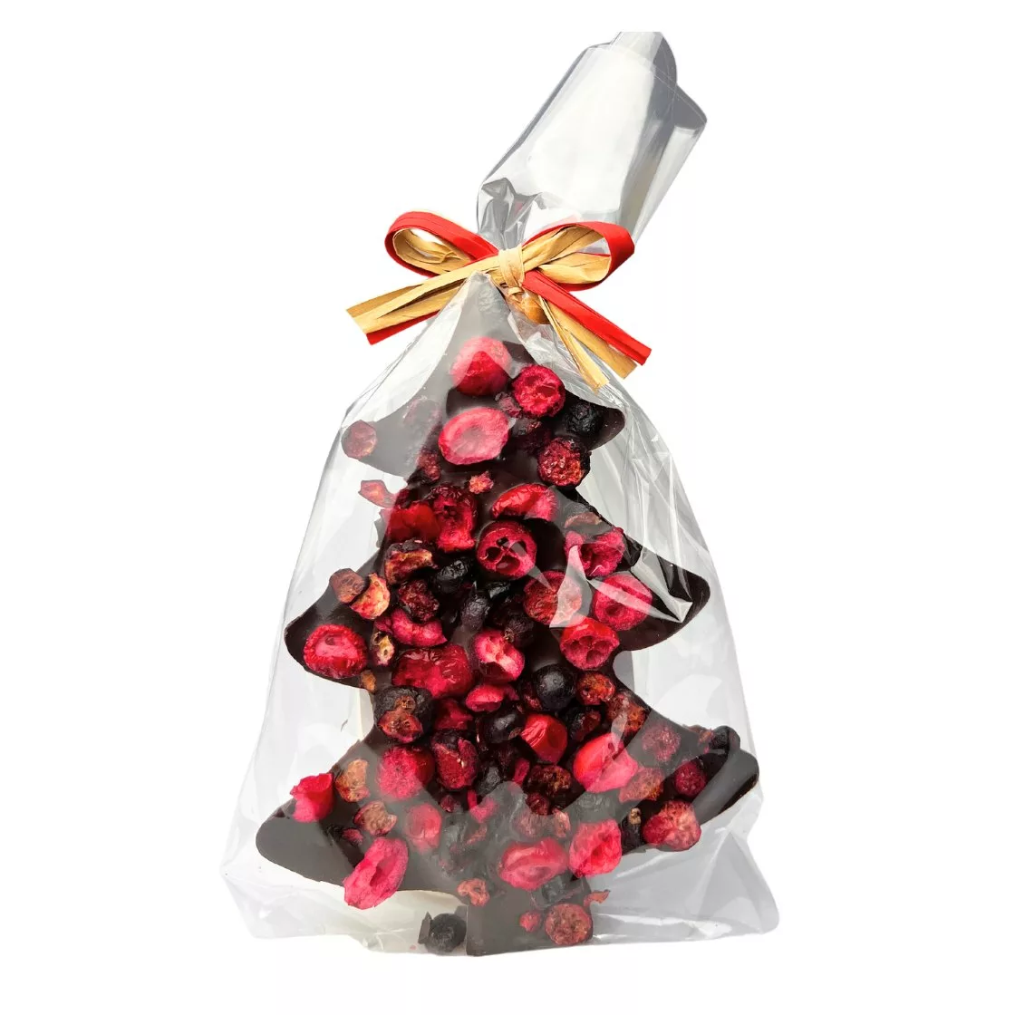 Zestaw prezentowy dwie kawy i choinka z czekolady - obrazek 2