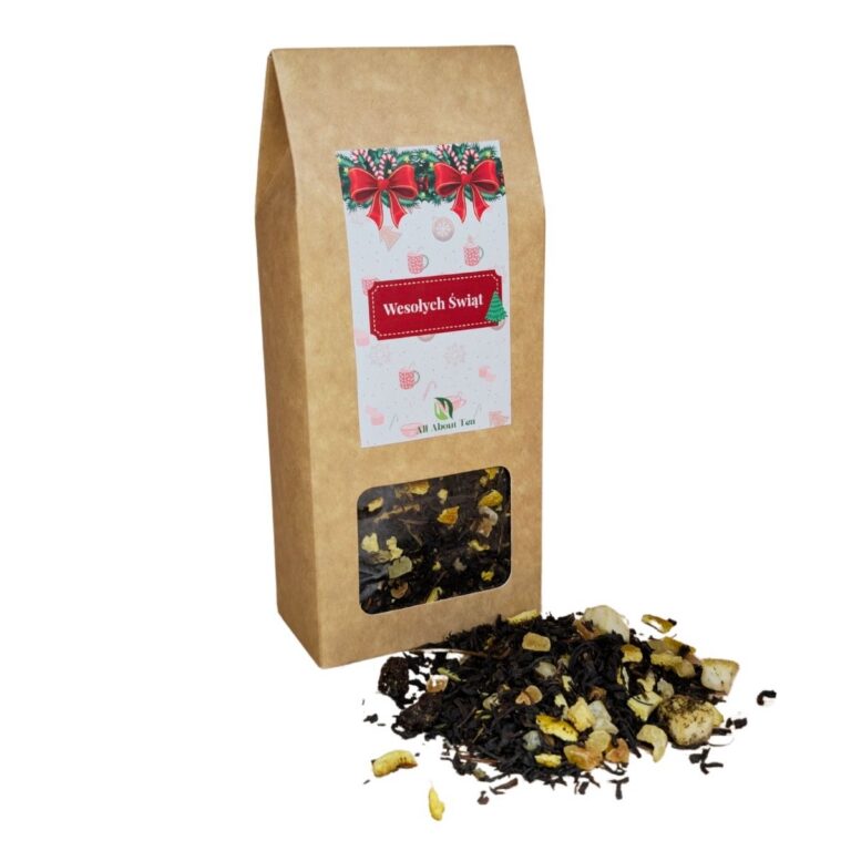 Herbata czarna świąteczna Świąteczne Ciastko w pudełku na prezent 50g