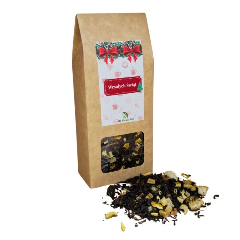 Herbata czarna świąteczna Świąteczne Ciastko w pudełku na prezent 50g