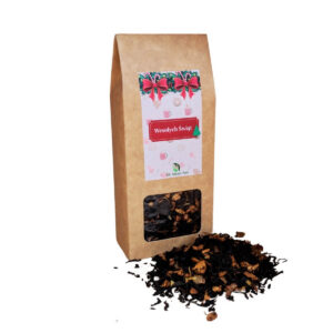 Herbata czarna świąteczna Tarta del Noel w pudełku z okienkiem na prezent 50g