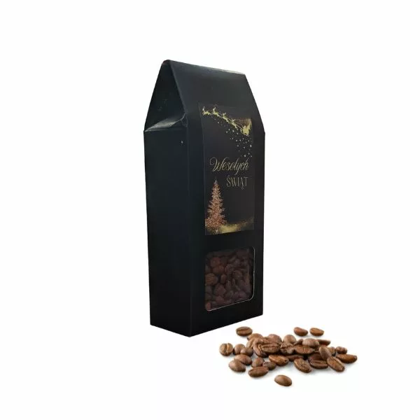 Kawa smakowa w czarnym eko pudełku 100g