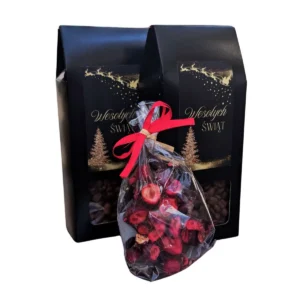 Zestaw prezentowy dla kawosza na święta dwie kawy, czekolada