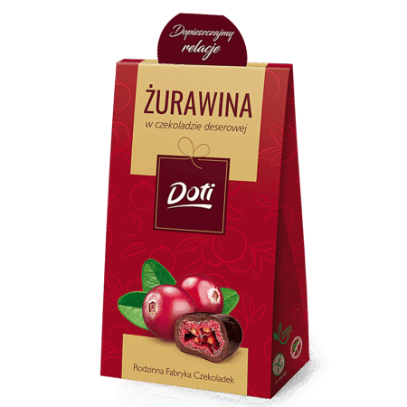 Żurawina w czekoladzie deserowej 50g