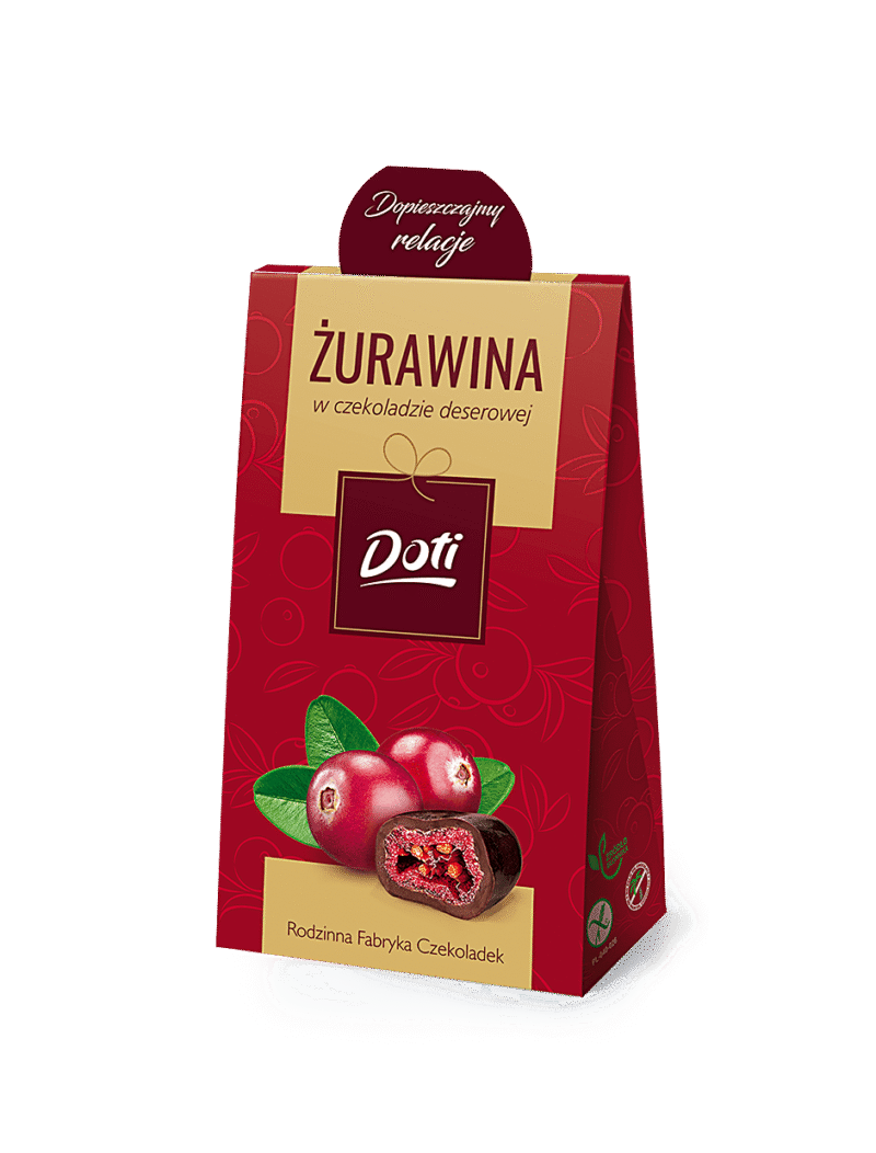 Żurawina w czekoladzie deserowej 50g