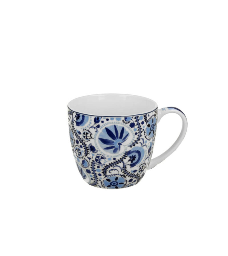 Kubek 460 ml w koszyczku NARESH BLUE - obrazek 2