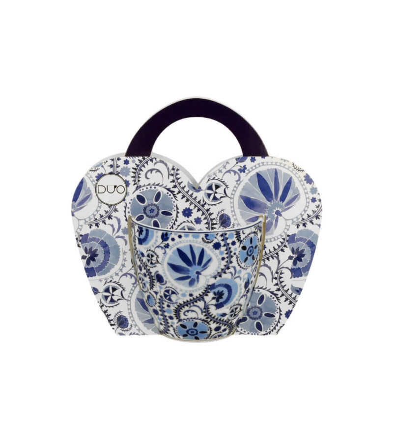 Kubek 460 ml w koszyczku NARESH BLUE