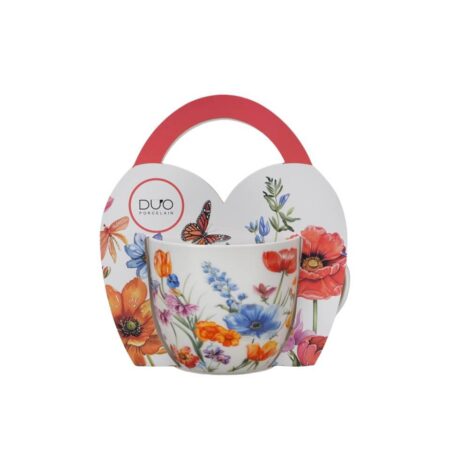 Kubek 460 ml w "koszyczku" SPRING