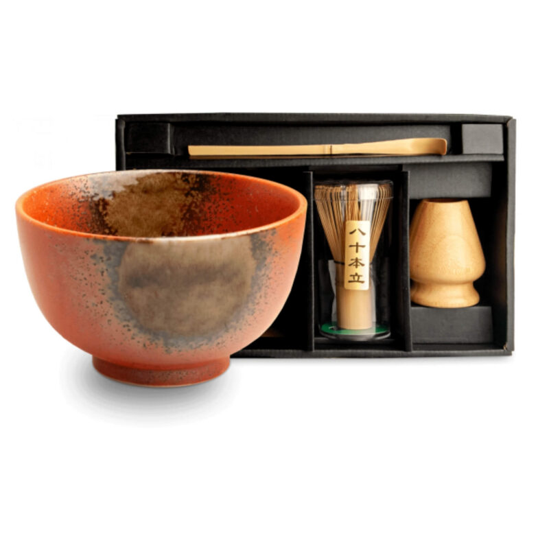 Zestaw Japońska Matcha miedziany