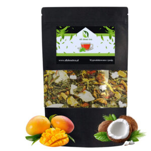 Herbata zielona smakowa z kokosem Tropikalne Noce